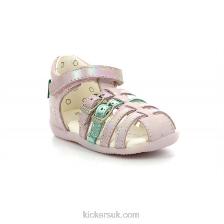 Bigkro Light Pink Plumetis Kickers ZDBR668 Kids