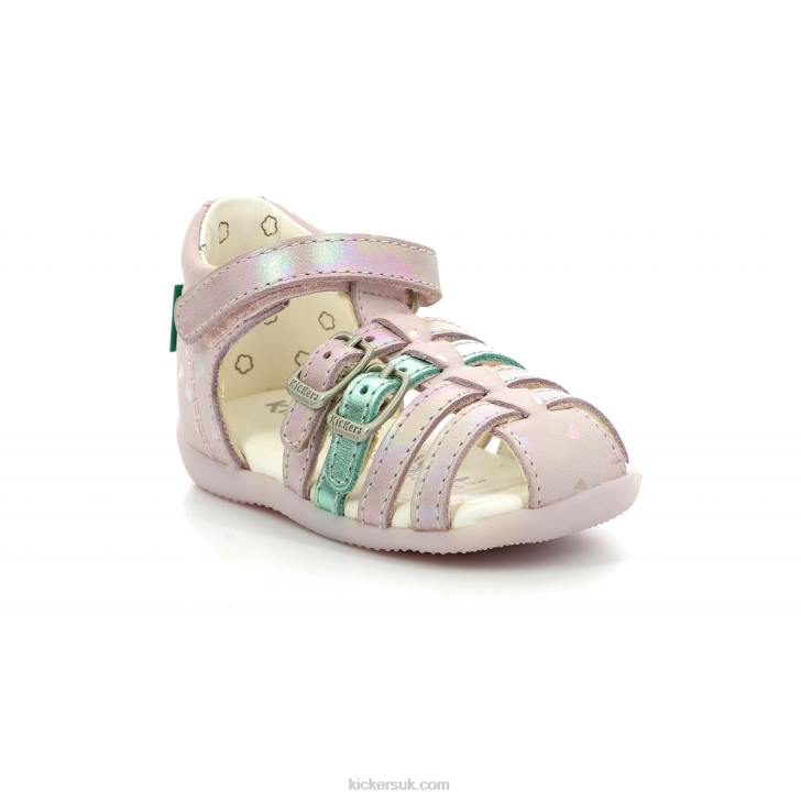 Bigkro Light Pink Plumetis Kickers ZDBR668 Kids