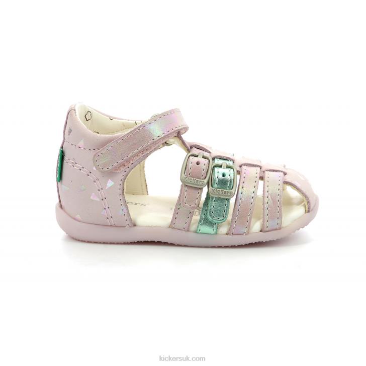 Bigkro Light Pink Plumetis Kickers ZDBR668 Kids