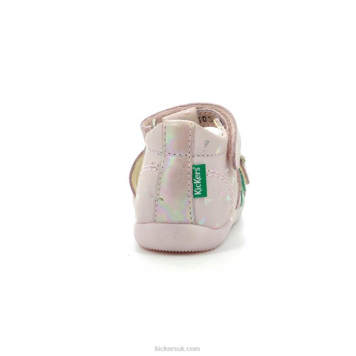 Bigkro Light Pink Plumetis Kickers ZDBR668 Kids