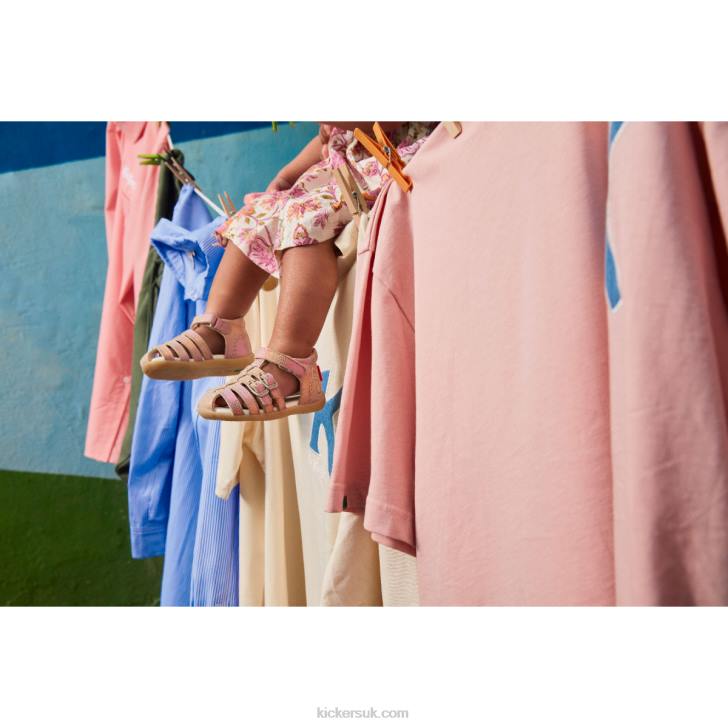 Bigkro Pink Rainbow Kickers ZDBR692 Kids