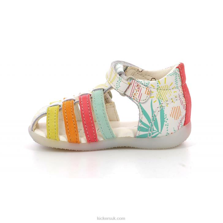 Bigkro White Sunshine Kickers ZDBR705 Kids