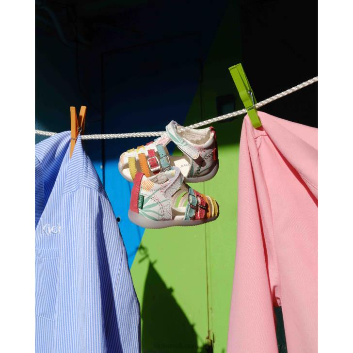 Bigkro White Sunshine Kickers ZDBR705 Kids