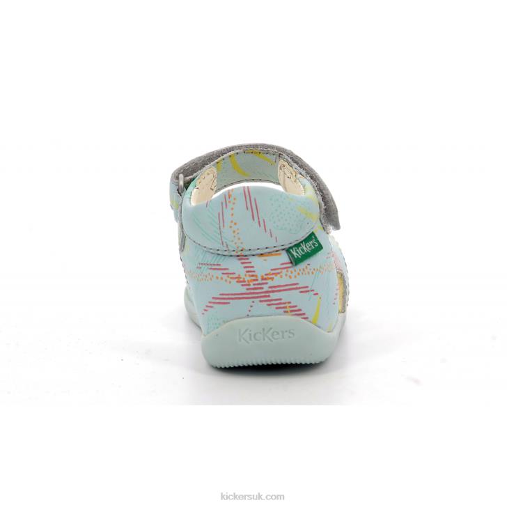 Binsia-2 Light Blue Sunshine Kickers ZDBR525 Kids