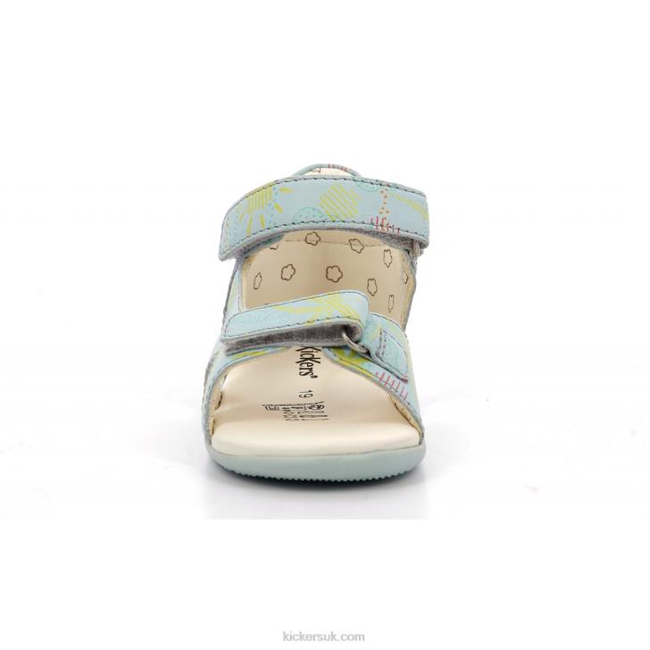 Binsia-2 Light Blue Sunshine Kickers ZDBR525 Kids