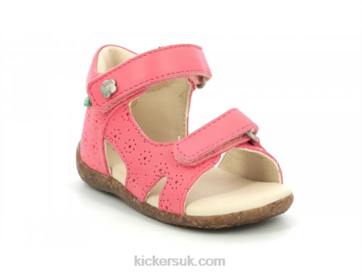 Binsia-2 Pink Perfo Kickers ZDBR379 Kids