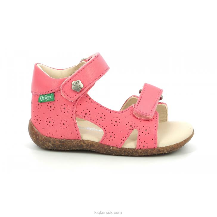 Binsia-2 Pink Perfo Kickers ZDBR379 Kids