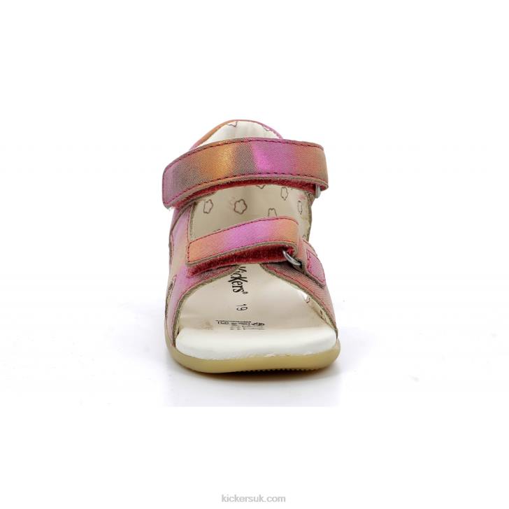 Binsia-2 Pink Rainbow Kickers ZDBR609 Kids