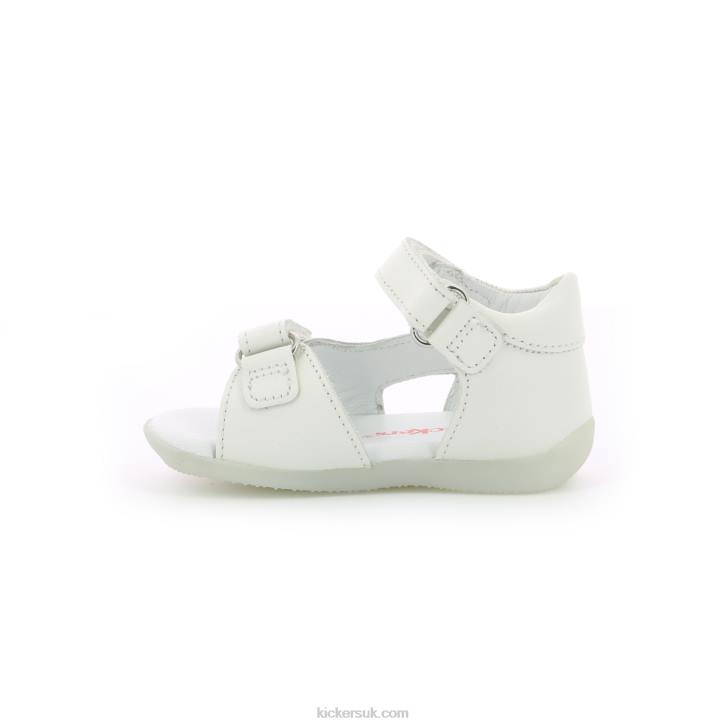 Binsia-2 White Kickers ZDBR411 Kids