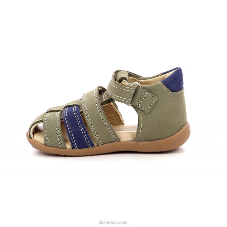 Bipod Khaki Blue Kickers ZDBR517 Kids