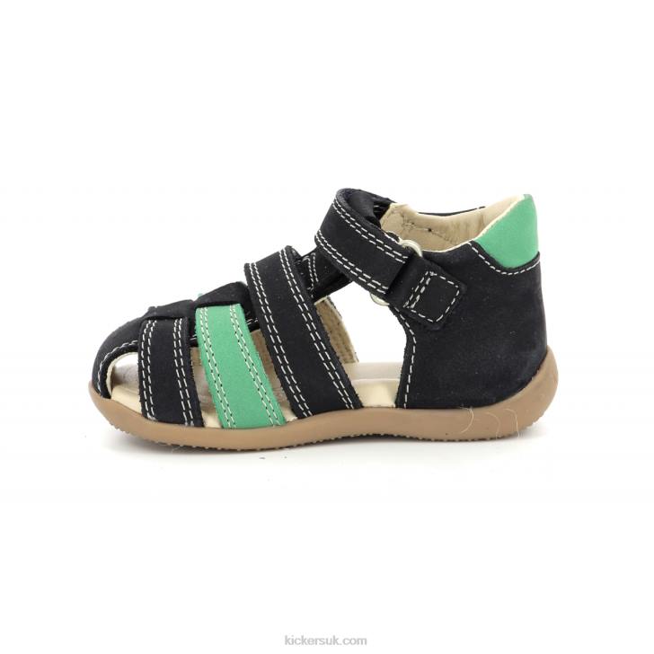 Bipod Navy Green Kickers ZDBR516 Kids