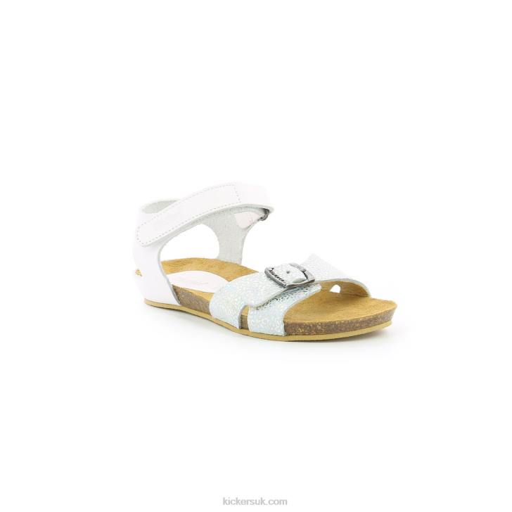 Bobbun White Kickers ZDBR754 Kids