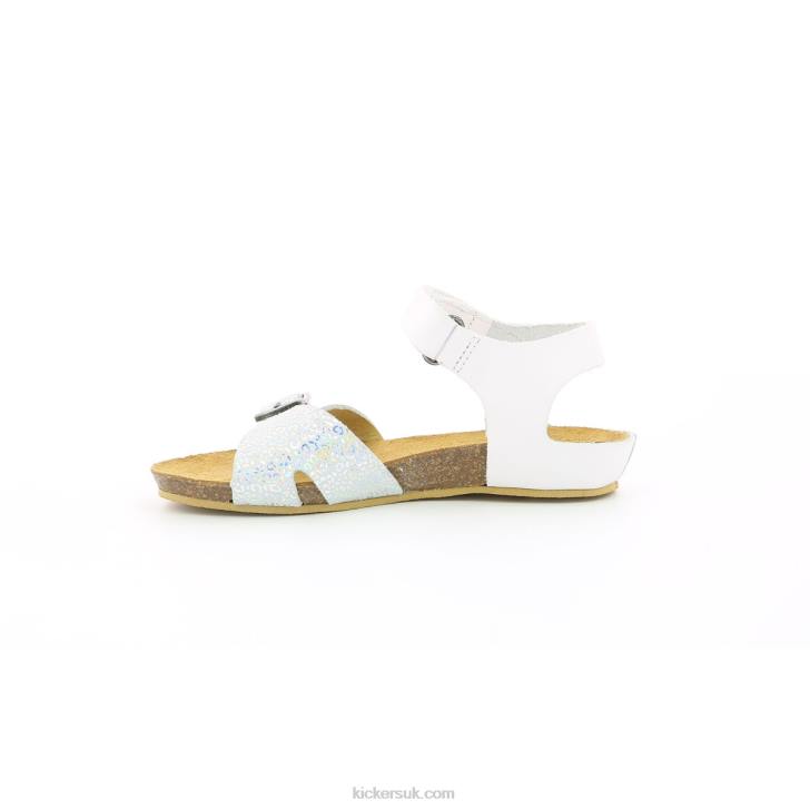 Bobbun White Kickers ZDBR754 Kids