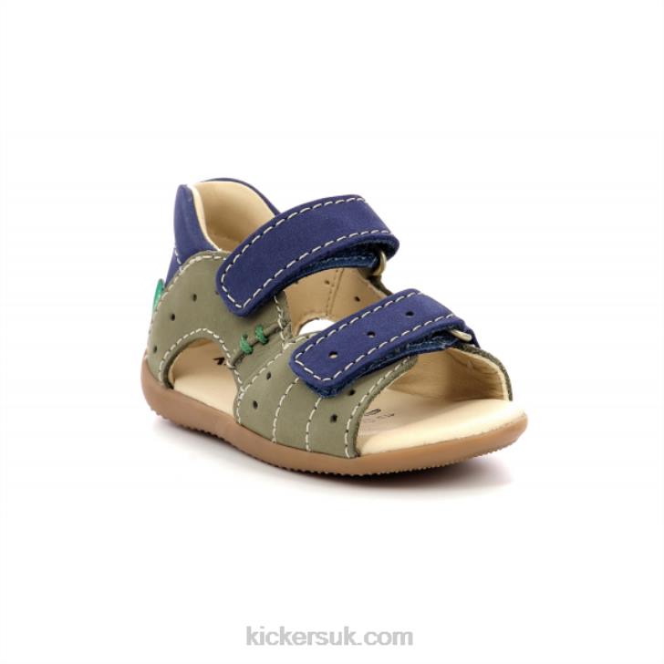 Boping-2 Khaki Blue Kickers ZDBR664 Kids