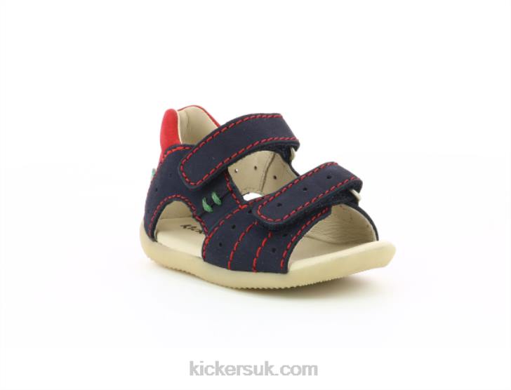 Boping-2 Navy Red Kickers ZDBR503 Kids