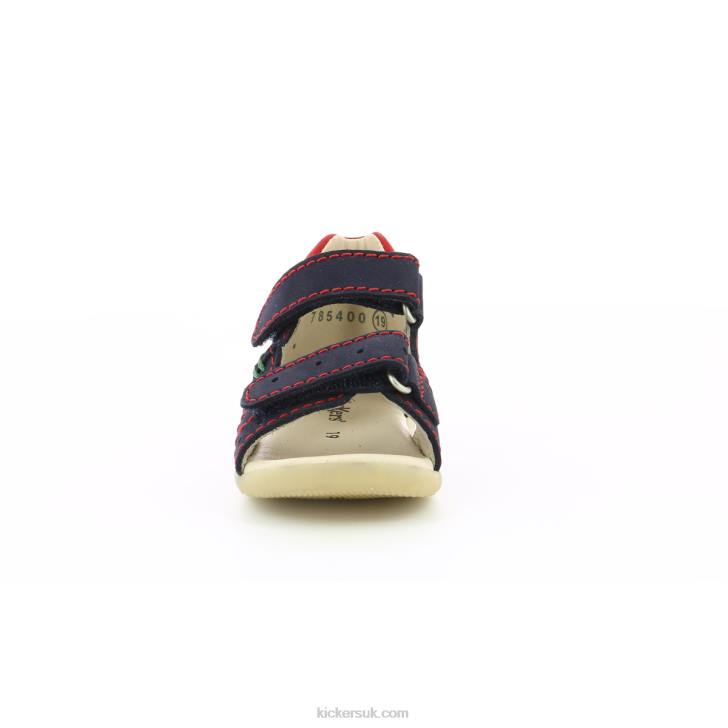Boping-2 Navy Red Kickers ZDBR503 Kids