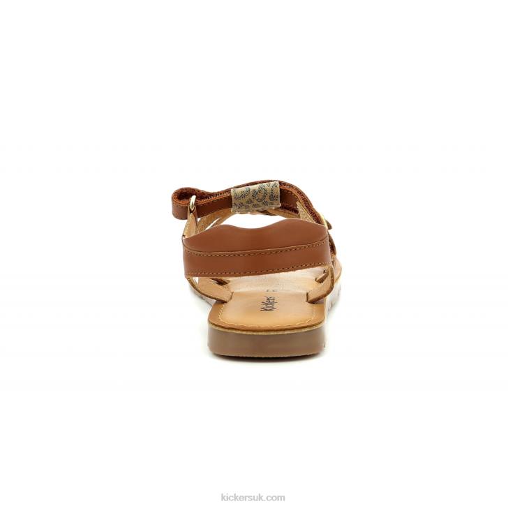 Brahmia Camel Leopard Kickers ZDBR679 Kids