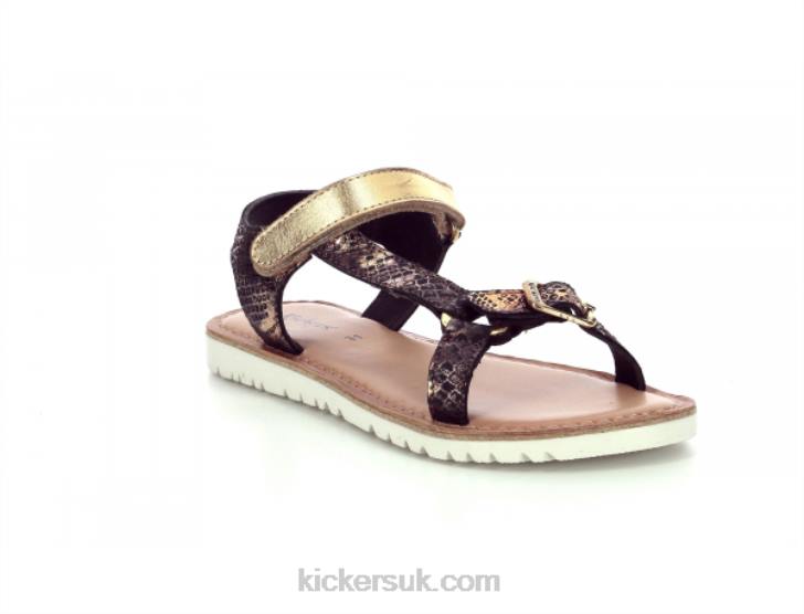 Braska Black Gold Reptile Kickers ZDBR654 Kids