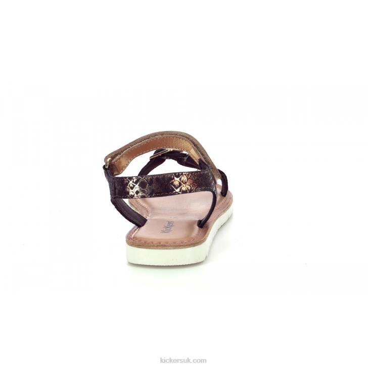 Braska Black Gold Reptile Kickers ZDBR654 Kids