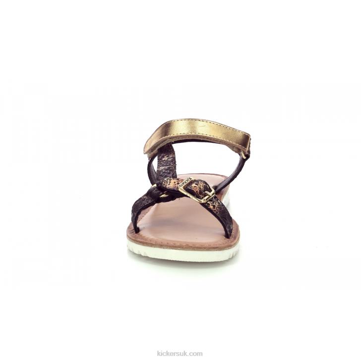Braska Black Gold Reptile Kickers ZDBR654 Kids