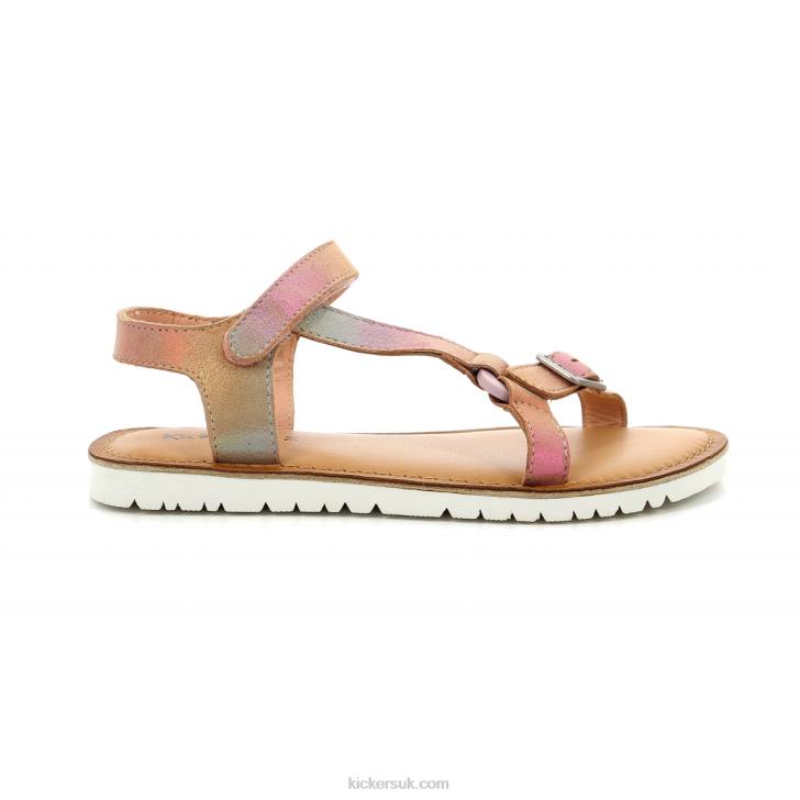 Braska Pink Rainbow Kickers ZDBR729 Kids