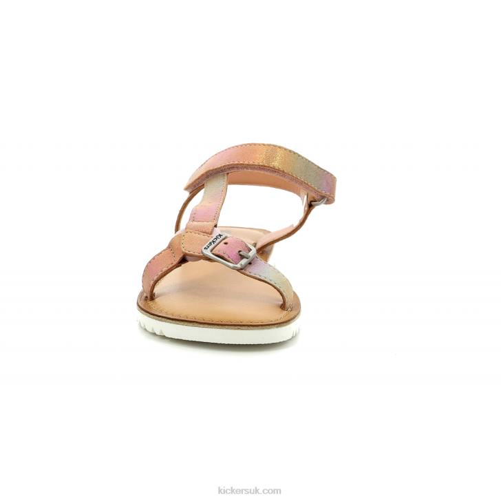 Braska Pink Rainbow Kickers ZDBR729 Kids