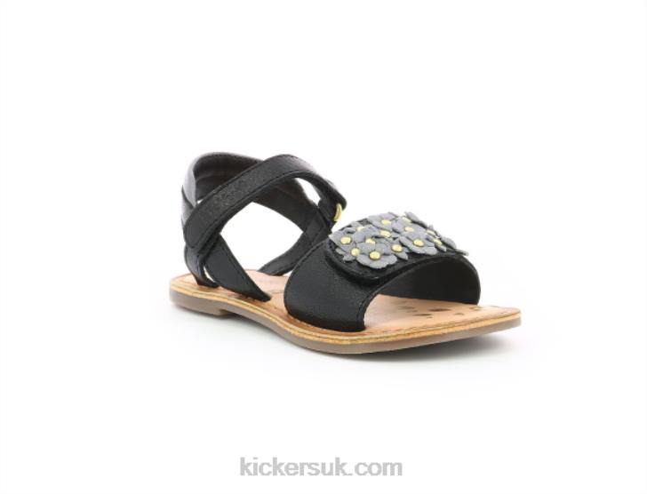 Diaggo Black Grey Kickers ZDBR738 Kids