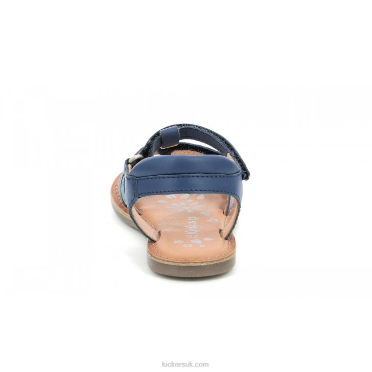 Diamanto Dark Blue Metallized Kickers ZDBR400 Kids