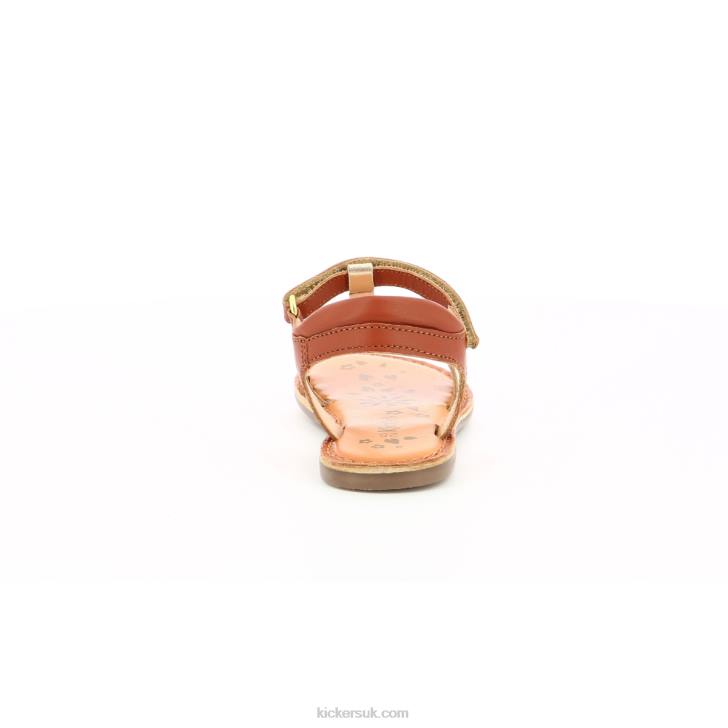 Diamanto Gold Camel Leopard Kickers ZDBR498 Kids