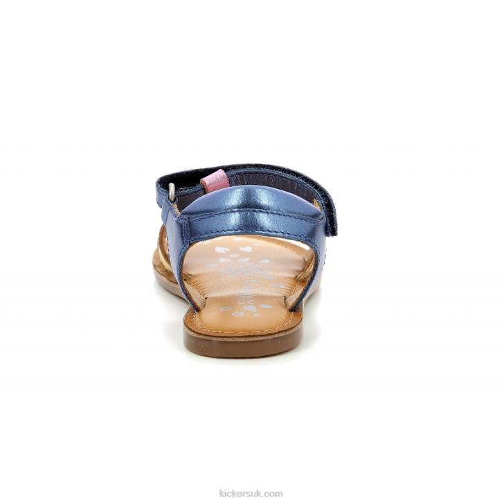 Diamanto Navy Metal Multico Kickers ZDBR527 Kids