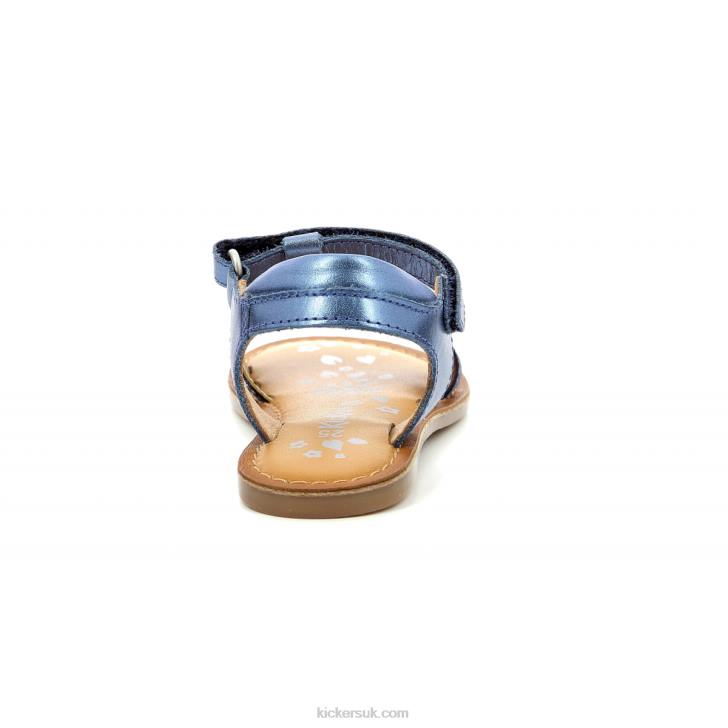 Diamanto Navy Metallized Kickers ZDBR636 Kids