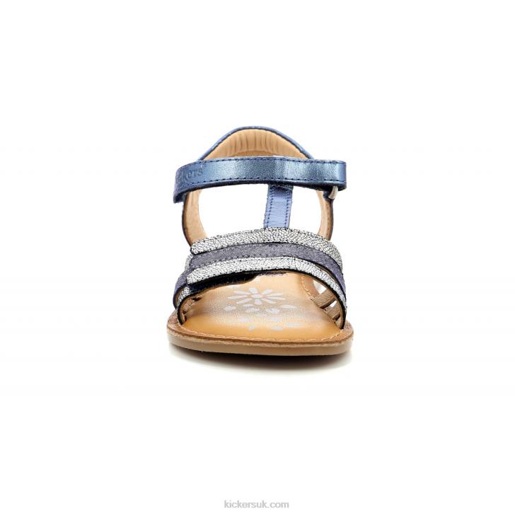 Diamanto Navy Metallized Kickers ZDBR636 Kids