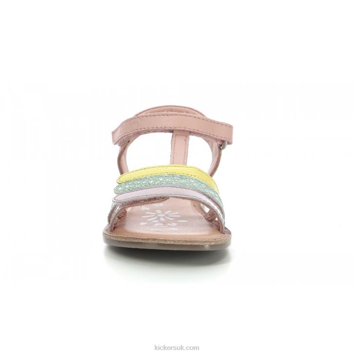 Diamanto Pink Yellow Green Purple Kickers ZDBR426 Kids