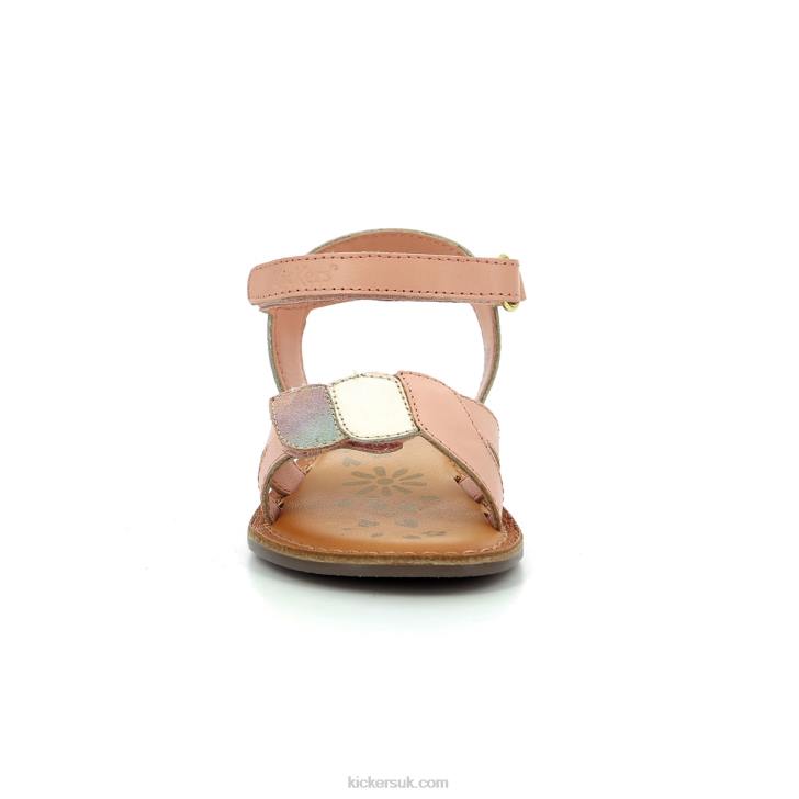 Disdana Light Pink Rainbow Kickers ZDBR471 Kids