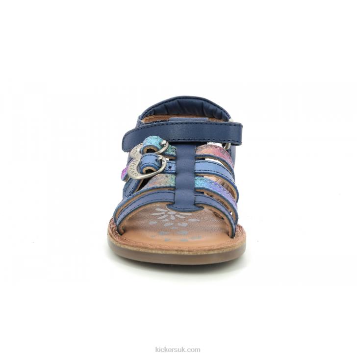 Diveta Dark Blue Metallized Kickers ZDBR430 Kids