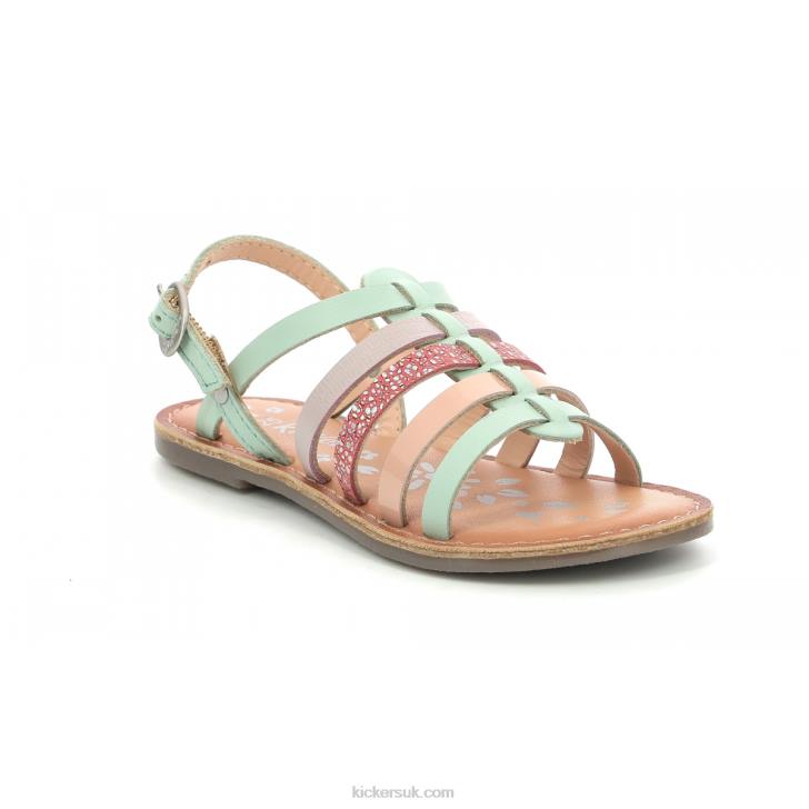 Dixon Light Green Pink Purple Kickers ZDBR422 Kids