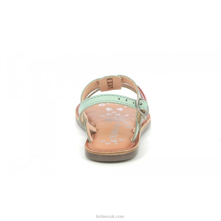 Dixon Light Green Pink Purple Kickers ZDBR422 Kids