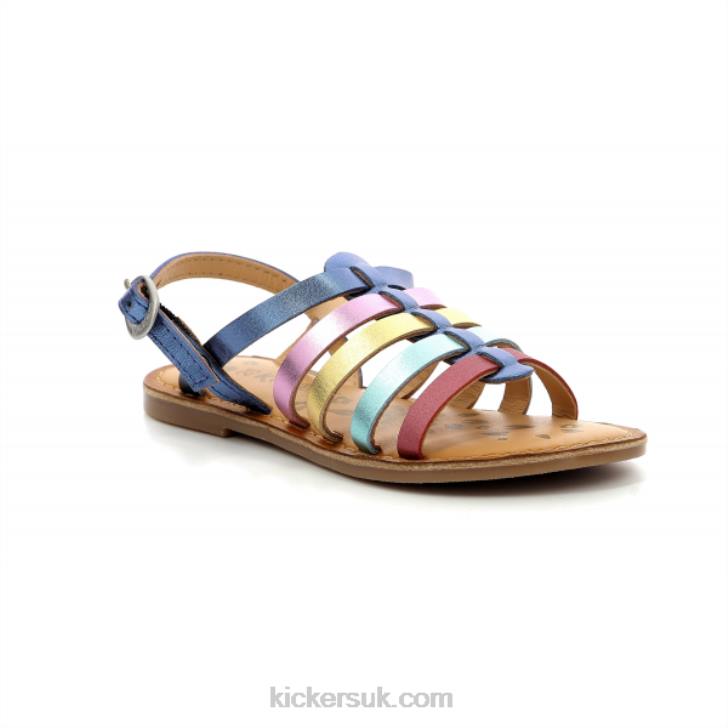 Dixon Navy Metal Multico Kickers ZDBR710 Kids