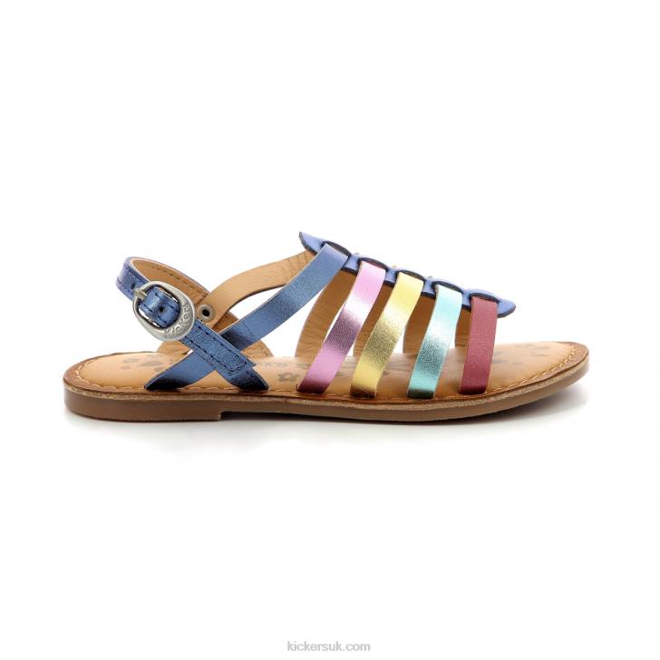 Dixon Navy Metal Multico Kickers ZDBR710 Kids