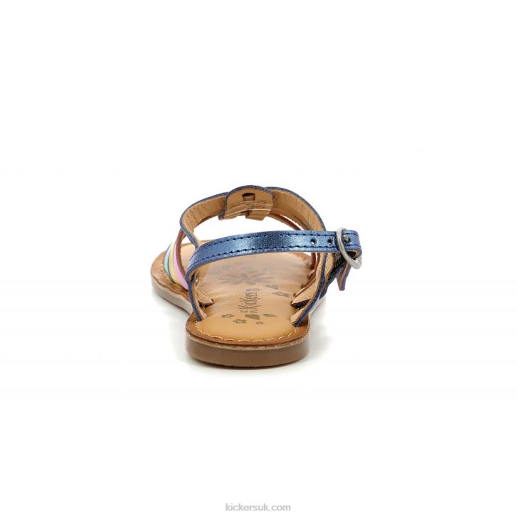 Dixon Navy Metal Multico Kickers ZDBR710 Kids