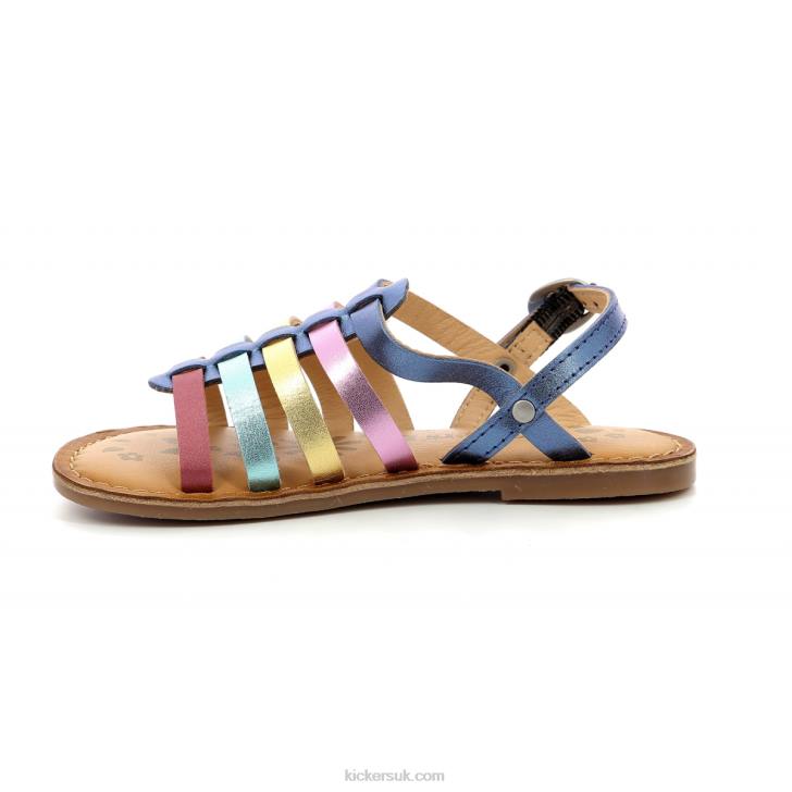 Dixon Navy Metal Multico Kickers ZDBR710 Kids