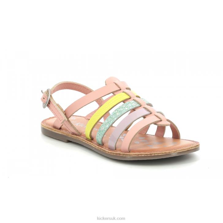Dixon Pink Yellow Purple Green Kickers ZDBR421 Kids