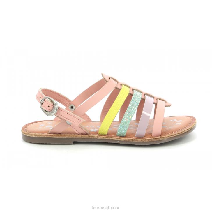 Dixon Pink Yellow Purple Green Kickers ZDBR421 Kids