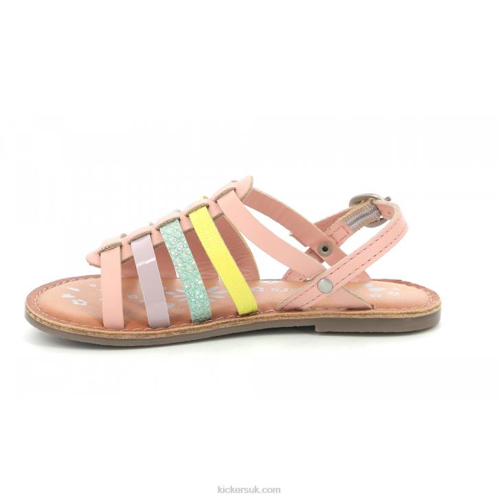 Dixon Pink Yellow Purple Green Kickers ZDBR421 Kids