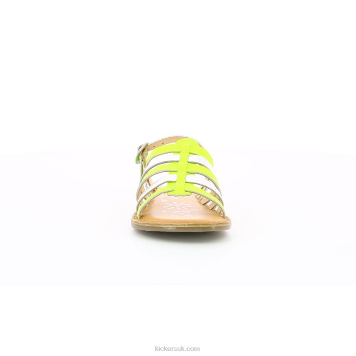 Dixon Yellow Neon Silver Kickers ZDBR408 Kids