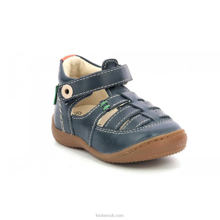 Gakick Navy Orange Kickers ZDBR427 Kids