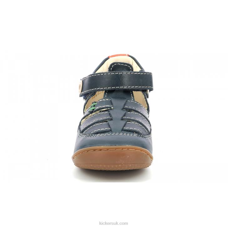 Gakick Navy Orange Kickers ZDBR427 Kids
