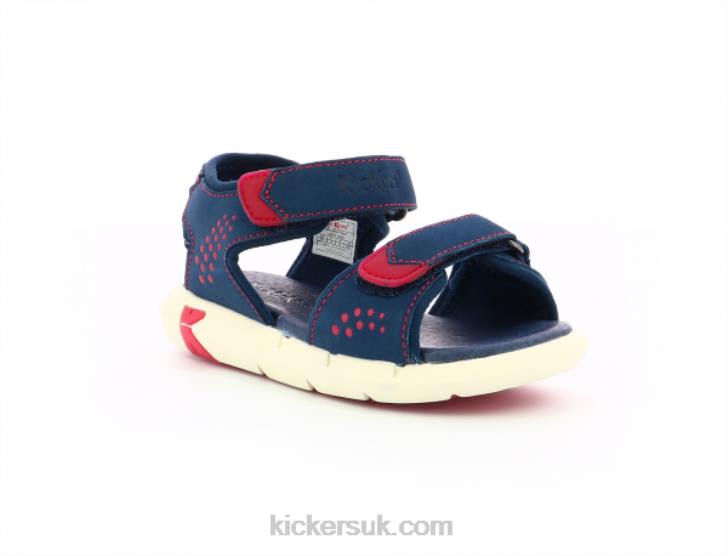 Jumangap Navy Red Kickers ZDBR377 Kids