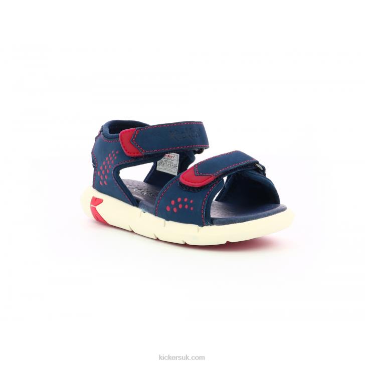 Jumangap Navy Red Kickers ZDBR377 Kids
