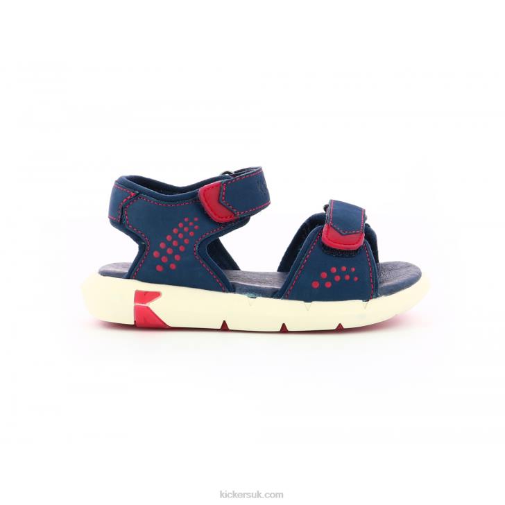Jumangap Navy Red Kickers ZDBR377 Kids